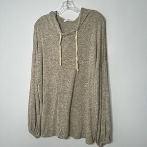 Talulah cream hoodie size large